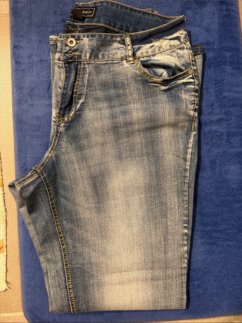 Cato Premium Light Blue Distressed Denim Jeans